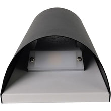 Load image into Gallery viewer, 10-Inch 24W Semi-Round Outdoor LED Wall Light (2-pack)