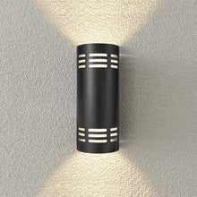 Load image into Gallery viewer, 12-Inch 24W Semi-Round Outdoor LED Wall Light (2-pack)