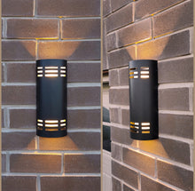 Load image into Gallery viewer, 12-Inch 24W Semi-Round Outdoor LED Wall Light (2-pack)