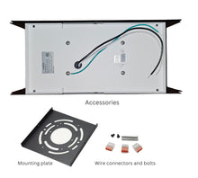 Load image into Gallery viewer, 12-Inch 24W Semi-Square Outdoor LED Wall Light (2-pack)