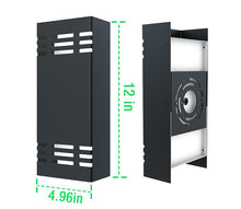 Load image into Gallery viewer, 12-Inch 24W Semi-Square Outdoor LED Wall Light (2-pack)