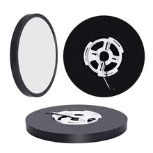 Load image into Gallery viewer, YUURTA 12 Inch 24W 3CCT (3000K/4000K/5000K) Flush Mount Ceiling Light 3000Lm Dimmable (Black)