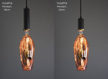 Load image into Gallery viewer, YUURTA LED 12-Inch Copper Tinted Glass Oversized Bottle Shape Bulb 4W E26 Spiral Filament
