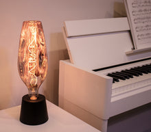 Load image into Gallery viewer, YUURTA LED 12-Inch Copper Tinted Glass Oversized Bottle Shape Bulb 4W E26 Spiral Filament