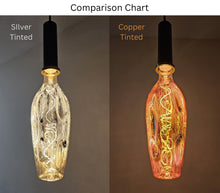 Load image into Gallery viewer, YUURTA LED 12-Inch Copper/Silver Tinted Glass Oversized Bottle Shape Bulb 4W E26 Spiral Filament