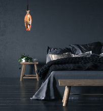 Load image into Gallery viewer, YUURTA LED 12-Inch Copper Tinted Glass Oversized Bottle Shape Bulb 4W E26 Spiral Filament