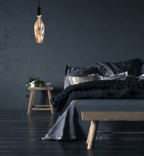 Load image into Gallery viewer, YUURTA LED 12-Inch Silver Glass Oversized Bottle Shape Bulb 4W E26 Spiral Filament