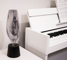 Load image into Gallery viewer, YUURTA LED 12-Inch Silver Glass Oversized Bottle Shape Bulb 4W E26 Spiral Filament