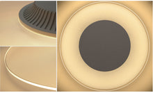 Load image into Gallery viewer, 15-Inch 18W Color Selectable Pendant LED Disk Light (Black)