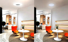 Load image into Gallery viewer, 15-Inch 18W Color Selectable Ceiling/Wall Flush Mount LED Disk Light (Grey)