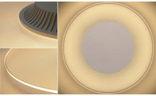 Load image into Gallery viewer, 15-Inch 18W Color Selectable Ceiling/Wall Flush Mount LED Disk Light (Grey)