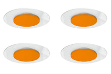 Load image into Gallery viewer, 15-Inch 18W Color Selectable Ceiling/Wall Flush Mount LED Disk Light (Orange)