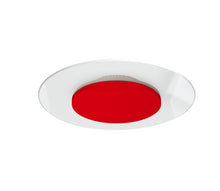 Load image into Gallery viewer, 15-Inch 18W Color Selectable Ceiling/Wall Flush Mount LED Disk Light (Red)