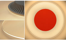 Load image into Gallery viewer, 15-Inch 18W Color Selectable Ceiling/Wall Flush Mount LED Disk Light (Red)