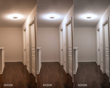 Load image into Gallery viewer, 15-Inch 18W Color Selectable Pendant LED Disk Light (Black)