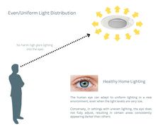 Load image into Gallery viewer, 15-Inch 18W Color Selectable Ceiling/Wall Flush Mount LED Disk Light (Grey)