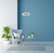 Load image into Gallery viewer, 15-Inch 18W Color Selectable Pendant LED Disk Light (Grey)