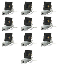 Load image into Gallery viewer, 2-Inch 9W Anti Glare 5CCT CRI90+ LED Downlights (Square Black)