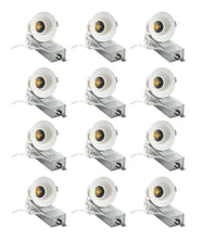 Load image into Gallery viewer, 2-Inch 9W Anti Glare 5CCT CRI90+ LED Downlights (Round White)