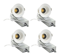 Load image into Gallery viewer, 2-Inch 9W Anti Glare 5CCT CRI90+ LED Downlights (Round White)