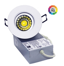 Load image into Gallery viewer, 3 Inch 8W 830Lm LED Gimbal Lights (CRI90, 3000K)