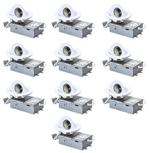 Load image into Gallery viewer, 3 Inch 6W Tilt 90° Color Selectable 5CCT 500Lm Wet Rated Gimbal Lights