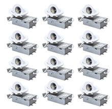 Load image into Gallery viewer, 3 Inch 6W Tilt 90° Color Selectable 5CCT 500Lm Wet Rated Gimbal Lights