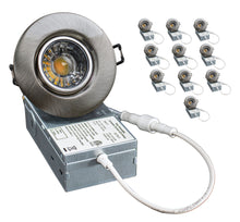 Load image into Gallery viewer, 3 Inch 8W 4000K (Pure/Natural White) 830Lm LED Gimbal Lights (Brushed Nickel)