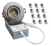 Load image into Gallery viewer, 3 Inch 8W 4000K (Pure/Natural White) 830Lm LED Gimbal Lights (Brushed Nickel)