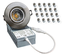 Load image into Gallery viewer, 3 Inch 8W 4000K (Pure/Natural White) 830Lm LED Gimbal Lights (Brushed Nickel)