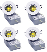 Load image into Gallery viewer, 3 Inch 8W 830Lm LED Gimbal Lights (CRI90, 3000K)