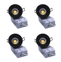 Load image into Gallery viewer, 3 Inch 8W 730Lm Black LED Gimbal Lights (CRI90, 5CCT)