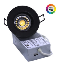 Load image into Gallery viewer, 3 Inch 8W 730Lm Black LED Gimbal Lights (CRI90, 5CCT)