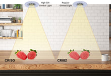 Load image into Gallery viewer, 3 Inch 8W 830Lm LED Gimbal Lights (CRI90, 3000K)