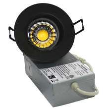 Load image into Gallery viewer, 3 Inch 8W 830Lm Black LED Gimbal Lights (CRI82, 3000K)