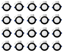Load image into Gallery viewer, 4 Inch 10W 650Lm Black Trim LED Downlights (4000K)