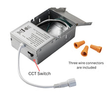 Load image into Gallery viewer, 4 Inch 10W 650Lm Black Trim LED Downlights (5CCT)