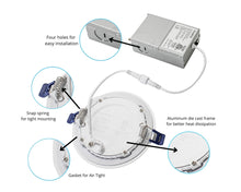 Load image into Gallery viewer, 4 Inch 9W 750Lm 5CCT LED Downlights