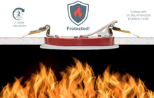 Load image into Gallery viewer, 4 Inch 9W 2-Hour Fire Rated LED Downlights (Pot Lights) 5CCT Color Selectable