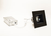 Load image into Gallery viewer, 4-Inch 12W Anti Glare 5CCT CRI90+ LED Downlights (Square Black)