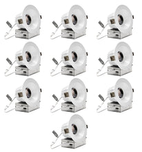 Load image into Gallery viewer, 4-Inch 12W Anti Glare 5CCT CRI90+ LED Downlights (Round White)