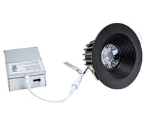 Load image into Gallery viewer, 4-Inch 12W Anti Glare 5CCT CRI90+ LED Downlights (Round Black)