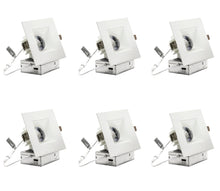 Load image into Gallery viewer, 4-Inch 12W Anti Glare 5CCT CRI90+ LED Downlights (Square White)
