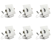 Load image into Gallery viewer, 4-Inch 12W Anti Glare 5CCT CRI90+ LED Downlights (Square White)