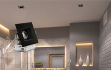 Load image into Gallery viewer, 4-Inch 12W Anti Glare 5CCT CRI90+ LED Downlights (Square Black)