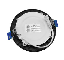 Load image into Gallery viewer, 4 Inch 10W 650Lm Black Trim LED Downlights (3CCT)