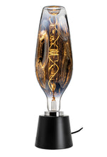 Load image into Gallery viewer, YUURTA Table/Desk Lamp Base 120V E26 Medium/Big/Oversized Light Bulb (Metal, Chrome Ring)