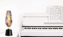 Load image into Gallery viewer, YUURTA Table/Desk Lamp Base 120V E26 Medium/Big/Oversized Light Bulb (Metal, Chrome Ring)