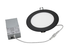 Load image into Gallery viewer, 6 Inch 15W 990Lm 5CCT Color Selectable LED Downlights (Black)