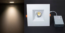 Load image into Gallery viewer, 6-Inch 15W Anti Glare 5CCT CRI90+ LED Downlights (Square White)